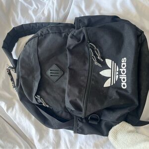 Adidas Black and White Men's Backpack